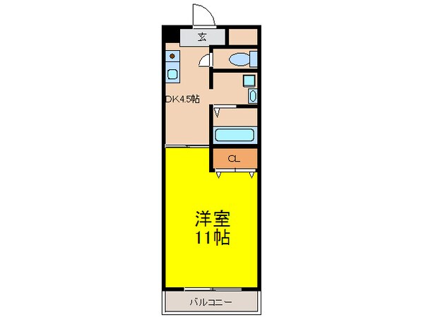 パレスサイド泉の物件間取画像